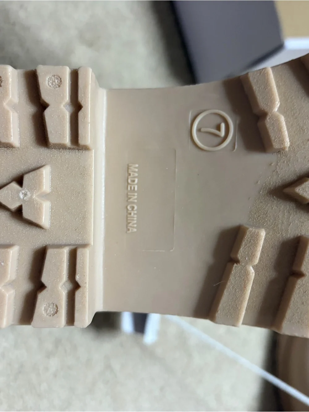 Serra Beige Women’s Winter & Rain Boots with Buckle